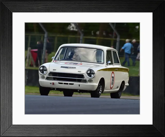 Framed Print : CM27 9711 Mark Martin Steve Soper, Ford Lotus Cortina Framed Print : CM27 9711 Mark Martin Steve Soper, Ford Lotus Cortina