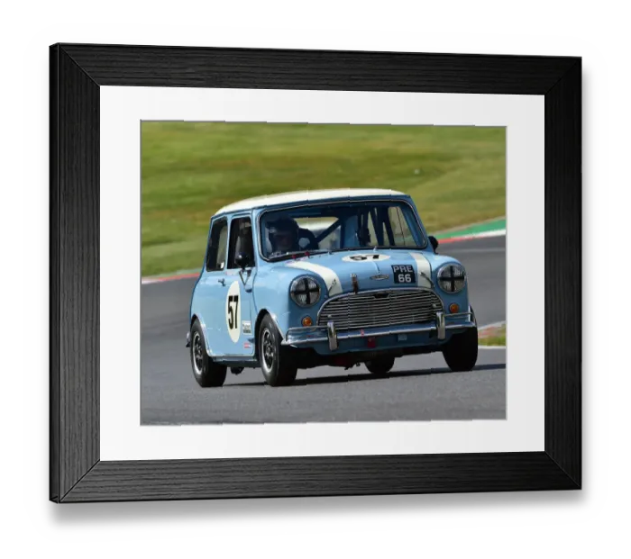 Framed Print : CM27 9677 William Ward, Austin Mini Cooper S Framed Print : CM27 9677 William Ward, Austin Mini Cooper S