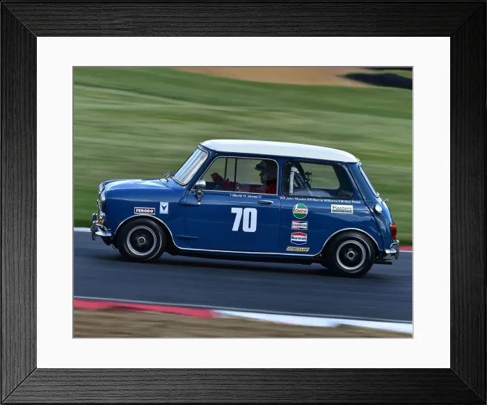 Framed Print : CM27 9788 David Jones, Morris Mini Cooper S Framed Print : CM27 9788 David Jones, Morris Mini Cooper S