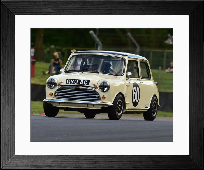 Framed Print : CM27 9741 Andrew Cameron, Morris Mini Cooper S