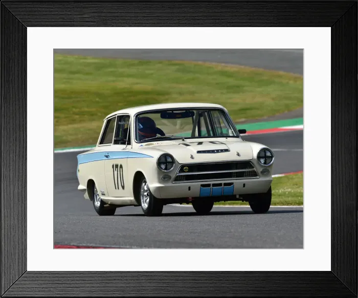 Framed Print : CM27 9664 Marcus Jewell, Ford Lotus Cortina Framed Print : CM27 9664 Marcus Jewell, Ford Lotus Cortina