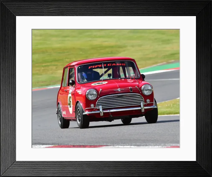 Framed Print : CM27 9661 Bill Sollis, Ian Curley, Austin Mini Cooper S Framed Print : CM27 9661 Bill Sollis, Ian Curley, Austin Mini Cooper S