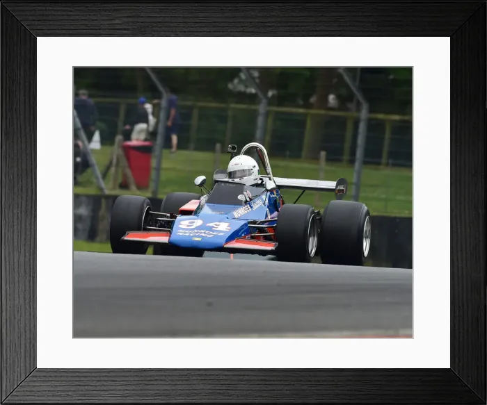 Framed Print : CM28 1578 Peter Brennan, Brabham BT40 Framed Print : CM28 1578 Peter Brennan, Brabham BT40