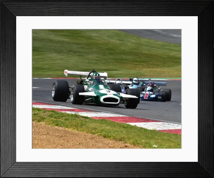Framed Print : CM27 9535 Luciano Arnold, Brabham BT36 Framed Print : CM27 9535 Luciano Arnold, Brabham BT36