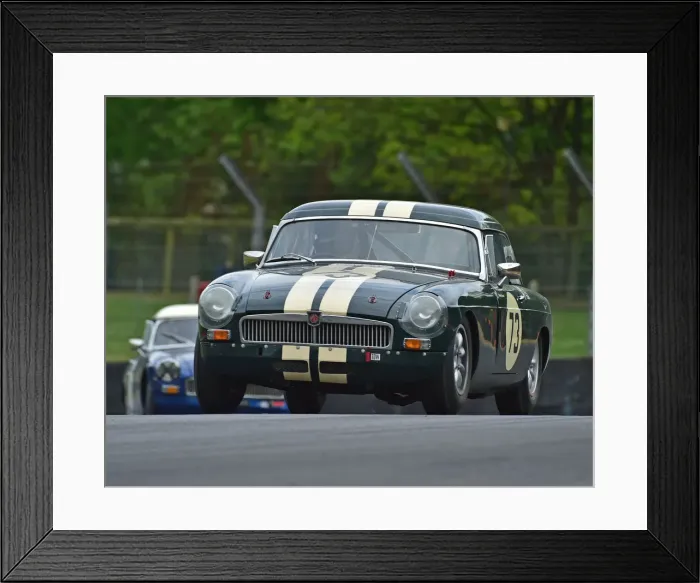 Framed Print : CM28 1765 Mike Lillywhite, MGB