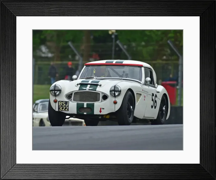 Framed Print : CM28 1757 Richard Hywel Evans, Austin Healey MK1 Framed Print : CM28 1757 Richard Hywel Evans, Austin Healey MK1