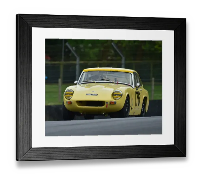 Framed Print : CM28 1752 Tom Grindall, MG Midget W&P GT Framed Print : CM28 1752 Tom Grindall, MG Midget W&P GT