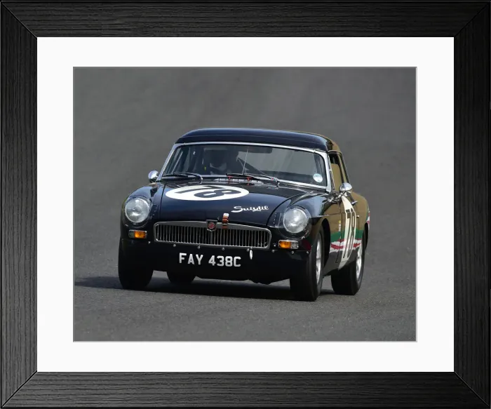 Framed Print : CM28 0495 David Russell Wilks, MGB
