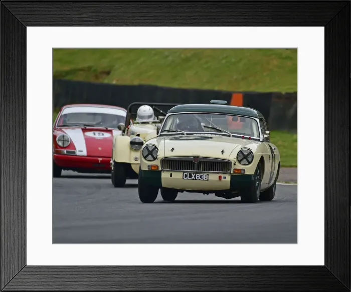 Framed Print : CM28 1725 David Keers Trafford, MGB Framed Print : CM28 1725 David Keers Trafford, MGB