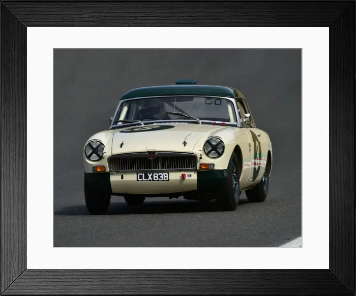 Framed Print : CM28 0490 David Keers Trafford, MGB