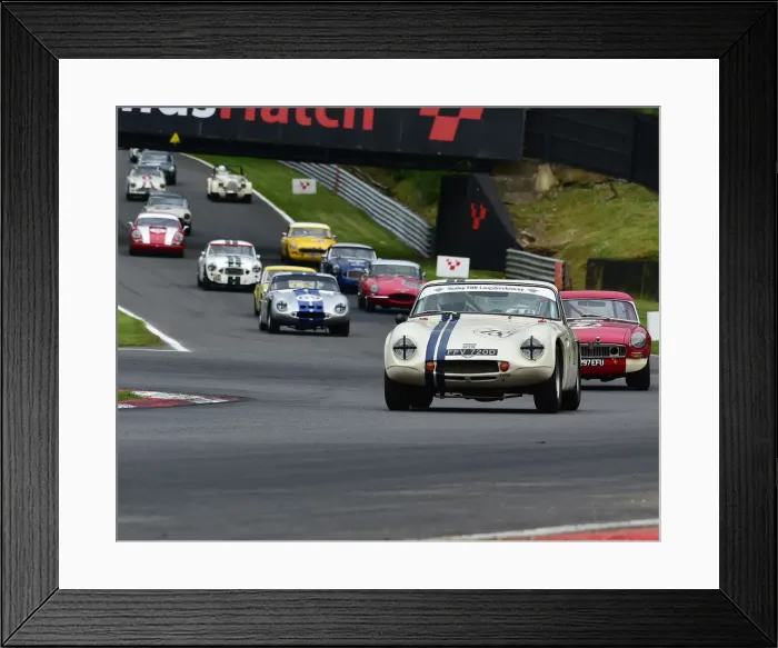 Framed Print : CM28 1650 Lee Atkins, TVR Grantura Framed Print : CM28 1650 Lee Atkins, TVR Grantura