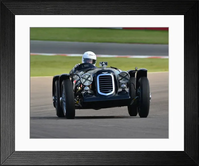Framed Print : CJ7 8379 Heinz Stamm, Aston Martin 2 litre speed Framed Print : CJ7 8379 Heinz Stamm, Aston Martin 2 litre speed
