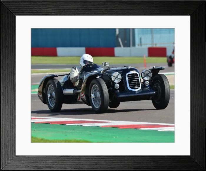 Framed Print : CJ7 8417 Heinz Stamm, Aston Martin 2 litre speed Framed Print : CJ7 8417 Heinz Stamm, Aston Martin 2 litre speed