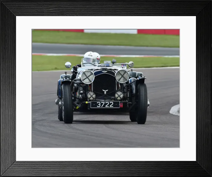Framed Print : CM27 7214 David Ozanne, Aston Martin 2 litre speed model Framed Print : CM27 7214 David Ozanne, Aston Martin 2 litre speed model