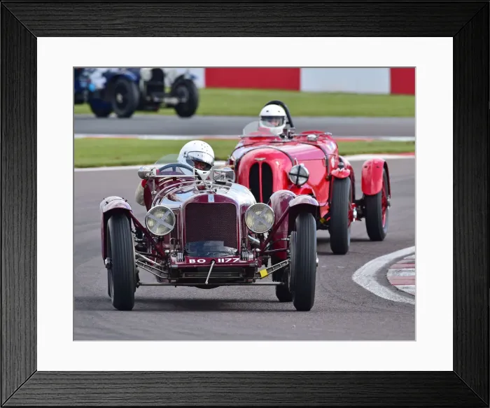 Framed Print : CM27 7119 Josef Otto Rettenmaier, Maserati 8C-3000