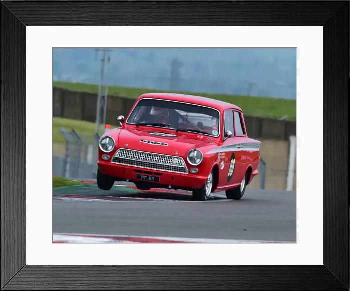 Framed Print : CM27 7814 Pete Chambers, Ford Lotus Cortina Framed Print : CM27 7814 Pete Chambers, Ford Lotus Cortina