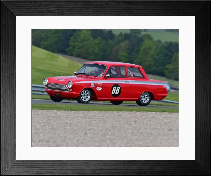 Framed Print : CM27 7925 Pete Chambers, Ford Lotus Cortina Framed Print : CM27 7925 Pete Chambers, Ford Lotus Cortina
