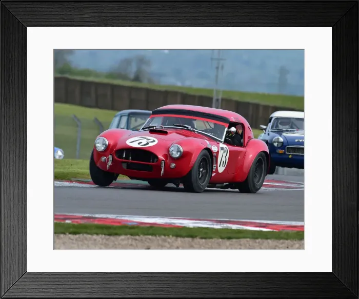 Framed Print : CM27 7855 Chris Milner, Nigel Greensall, Shelby Cobra Framed Print : CM27 7855 Chris Milner, Nigel Greensall, Shelby Cobra