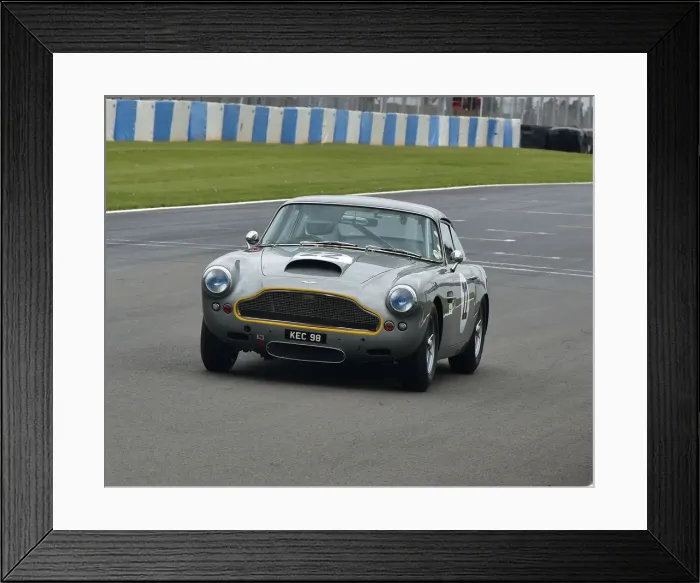 Framed Print : CM27 8365 George Miller, Les Goble, Aston Martin DB4 Coupe Framed Print : CM27 8365 George Miller, Les Goble, Aston Martin DB4 Coupe