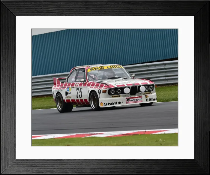 Framed Print : CM27 8318 Eric Mestdagh, BMW CSL Framed Print : CM27 8318 Eric Mestdagh, BMW CSL