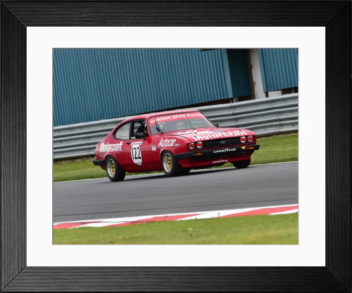 Framed Print : CM27 8315 Andy Christopher, Costas Michael, Ford Capri Framed Print : CM27 8315 Andy Christopher, Costas Michael, Ford Capri