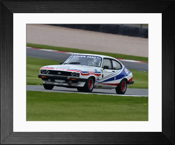 Framed Print : CM27 8235 George Pochciol, Paul Hanson, Ford Capri Framed Print : CM27 8235 George Pochciol, Paul Hanson, Ford Capri