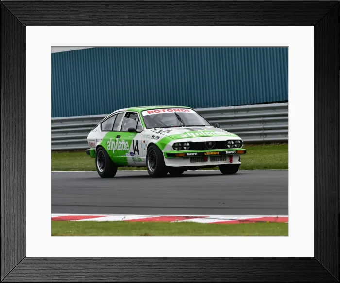Framed Print : CM27 8310 Paul Clayson, Alfa Romeo GTV6 Framed Print : CM27 8310 Paul Clayson, Alfa Romeo GTV6