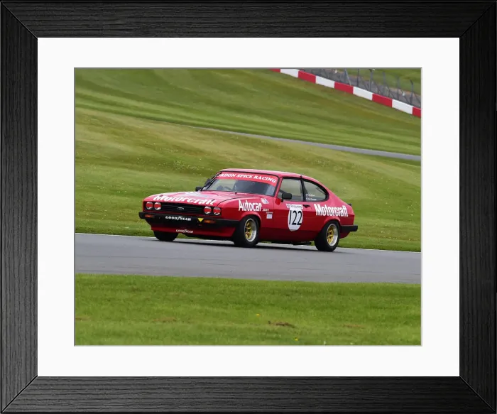 Framed Print : CM27 8158 Andy Christopher, Costas Michael, Ford Capri Framed Print : CM27 8158 Andy Christopher, Costas Michael, Ford Capri