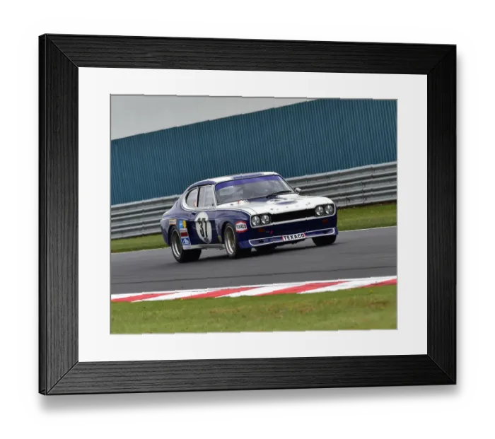 Framed Print : CM27 8313 Miles Griffiths, Ford Capri RS2600 Framed Print : CM27 8313 Miles Griffiths, Ford Capri RS2600