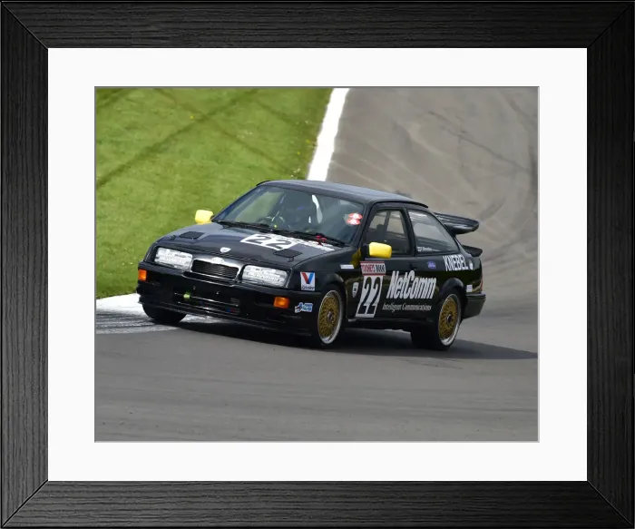 Framed Print : CM27 8035 Paul Mensley, Ford Sierra Cosworth RS500 Framed Print : CM27 8035 Paul Mensley, Ford Sierra Cosworth RS500
