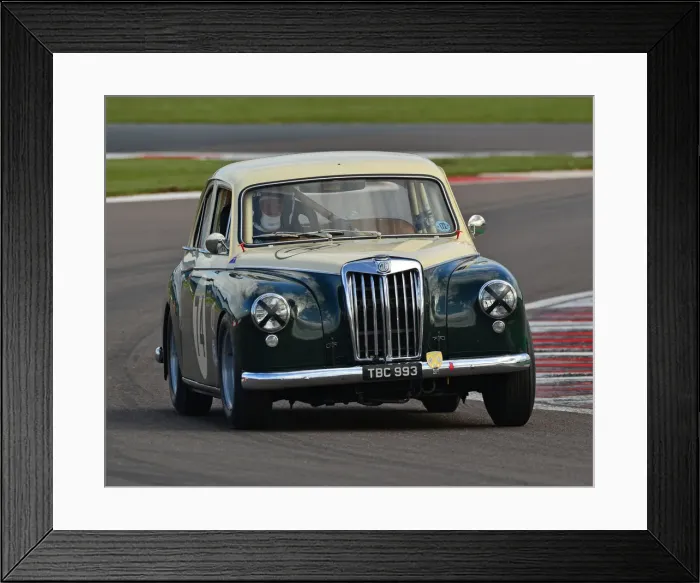 Framed Print : CJ7 8485 Nick Maton, Rod Maton, MG Magnette Framed Print : CJ7 8485 Nick Maton, Rod Maton, MG Magnette