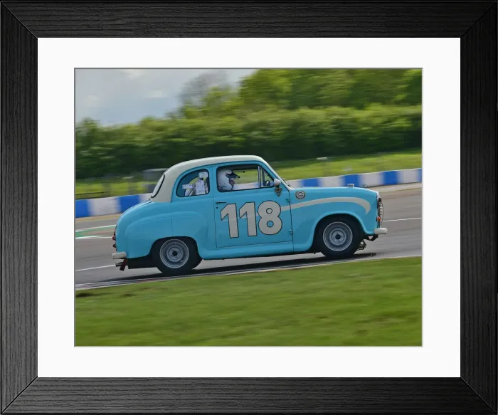 Framed Print : CM27 7384 Merlin Glanville, David Glanville, Austin A35 Academy Framed Print : CM27 7384 Merlin Glanville, David Glanville, Austin A35 Academy