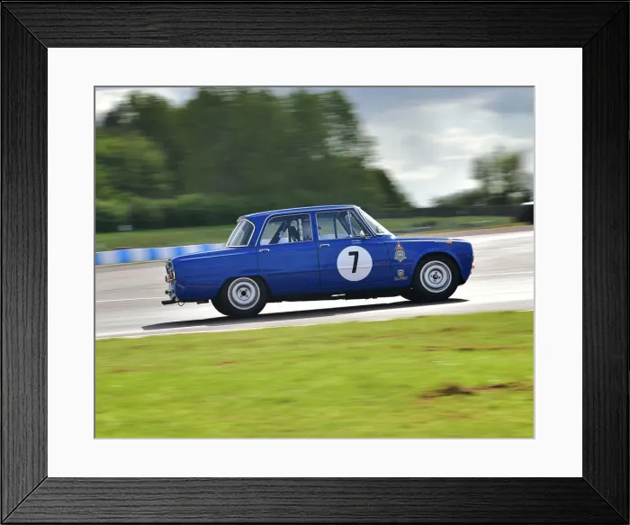 Framed Print : CM27 7359 Frank Slevin, Paul Mullen, Alfa Romeo Giulia Ti