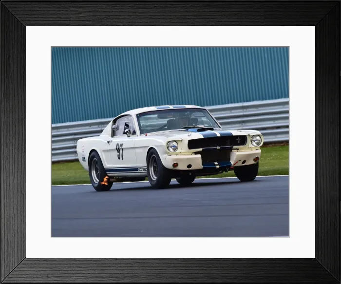 Framed Print : CM27 7720 Nick Sleep, Stuart Lawson, Shelby Mustang GT350 Framed Print : CM27 7720 Nick Sleep, Stuart Lawson, Shelby Mustang GT350