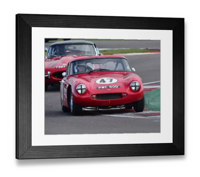 Framed Print : CM27 7491 Malcolm Paul, Rick Bourne, TVR Grantura Mk III Framed Print : CM27 7491 Malcolm Paul, Rick Bourne, TVR Grantura Mk III