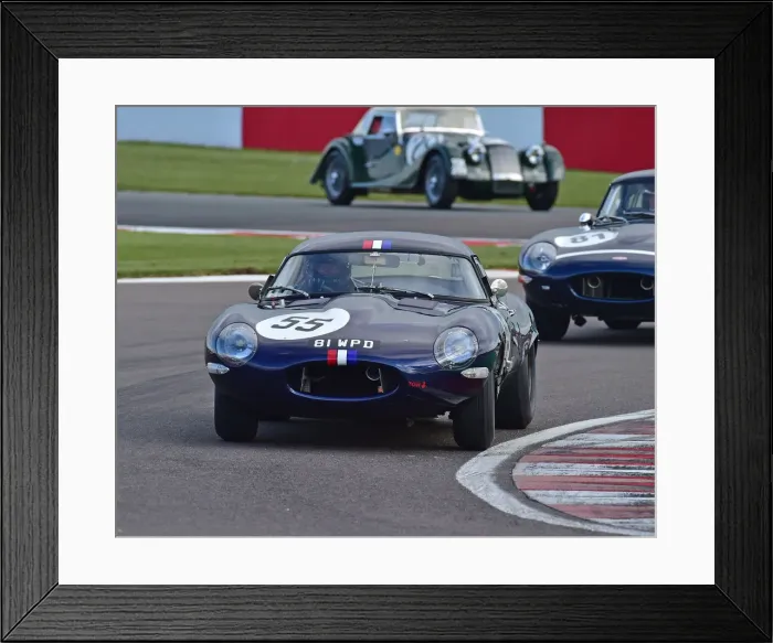 Framed Print : CM27 7484 Martin Melling, Jason Minshaw, Jaguar E-Type