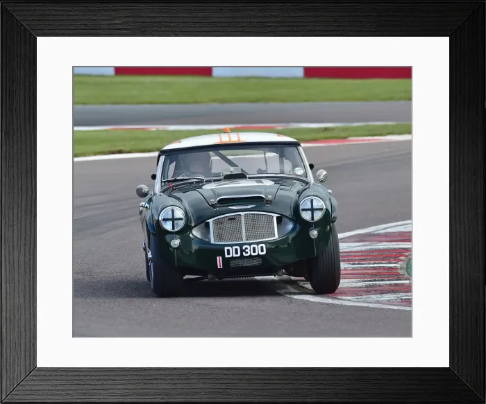 Framed Print : CM27 7477 Karsten Le Blanc, Christiaen van Lanschot, Austin Healey 3000