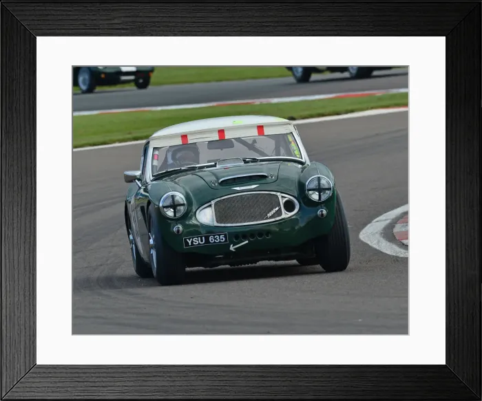 Framed Print : CJ7 8590 Mark Pangborn, Harvey Woods, Austin Healey 3000 Framed Print : CJ7 8590 Mark Pangborn, Harvey Woods, Austin Healey 3000