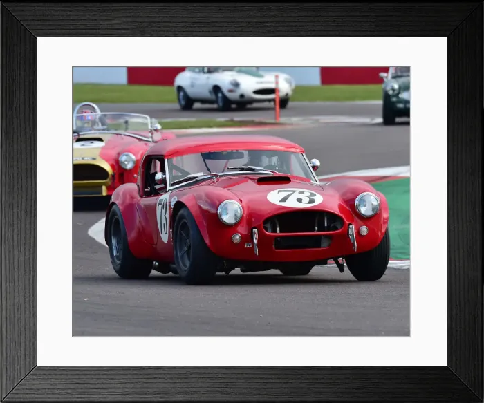 Framed Print : CM27 7466 Christopher Milner, Nigel Greensall, Shelby Cobra Framed Print : CM27 7466 Christopher Milner, Nigel Greensall, Shelby Cobra