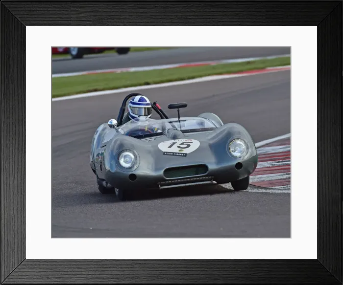 Framed Print : CM27 7495 Eric Mestdagh, Guy Peeters, Lotus 15