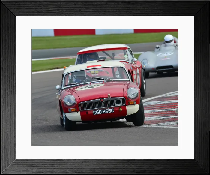 Framed Print : CJ7 8584 Tim Jacobsen, Laurence Jacobsen, MGB
