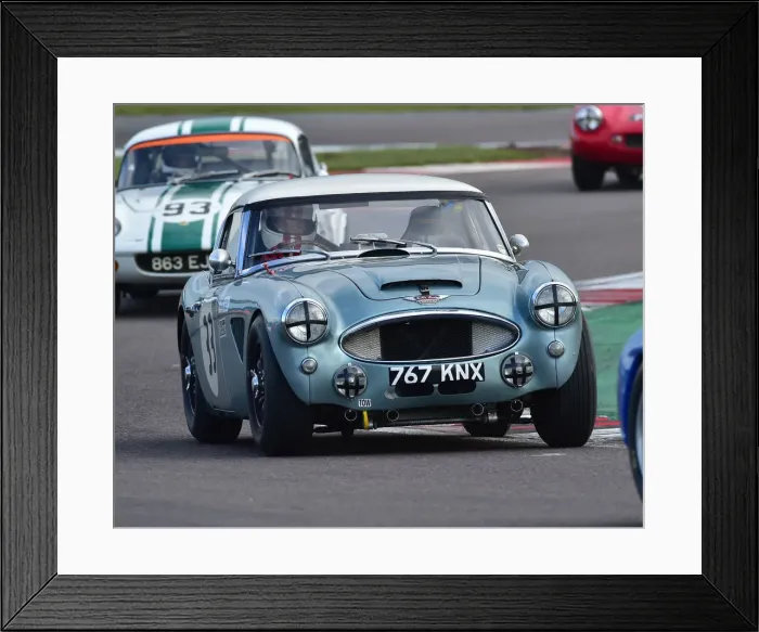 Framed Print : CM27 7489 Alex Bell, Julian Thomas, Austin Healey 3000 Framed Print : CM27 7489 Alex Bell, Julian Thomas, Austin Healey 3000