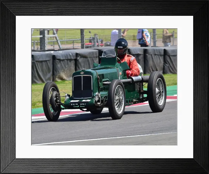 Framed Print : CM28 4833 Nick Haywood-Cook, Riley 9 Monoposto Framed Print : CM28 4833 Nick Haywood-Cook, Riley 9 Monoposto