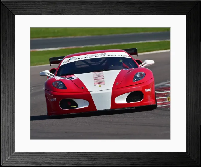Framed Print : CM28 5250 Myles Poulton, Ferrari 430 Challenge Framed Print : CM28 5250 Myles Poulton, Ferrari 430 Challenge