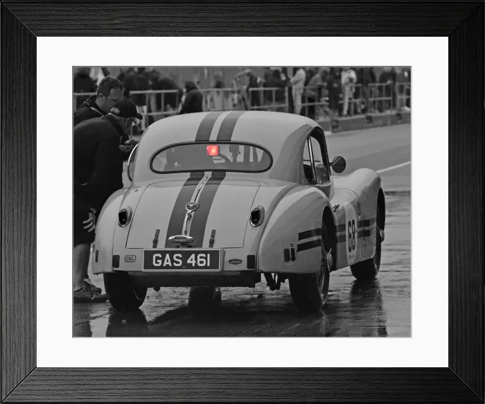 Framed Print : CM29 0207 Marc Gordon, Jaguar XK140 FHC Framed Print : CM29 0207 Marc Gordon, Jaguar XK140 FHC