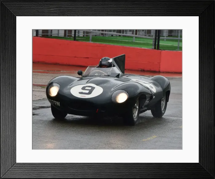 Framed Print : CM29 0203 Ben Eastick, Karl Jones, Jaguar D type