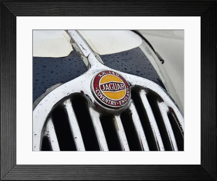 Framed Print : CJ7 9895 Marc Gordon, Jaguar XK140 FHC Framed Print : CJ7 9895 Marc Gordon, Jaguar XK140 FHC
