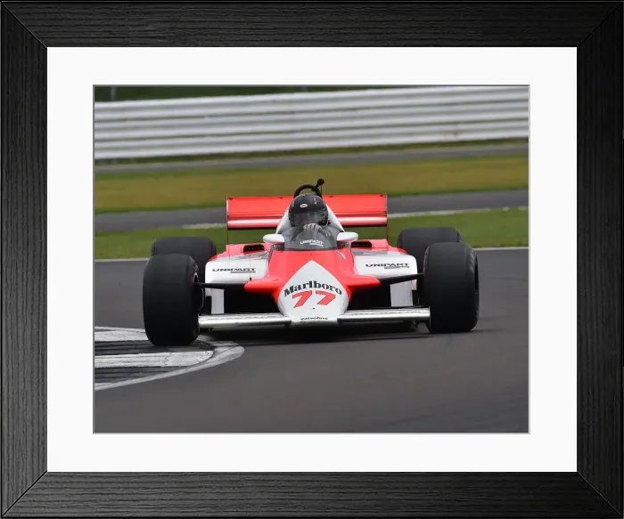 Framed Print : CM29 3079 Steve Hartley, McLaren MP4-1 Framed Print : CM29 3079 Steve Hartley, McLaren MP4-1
