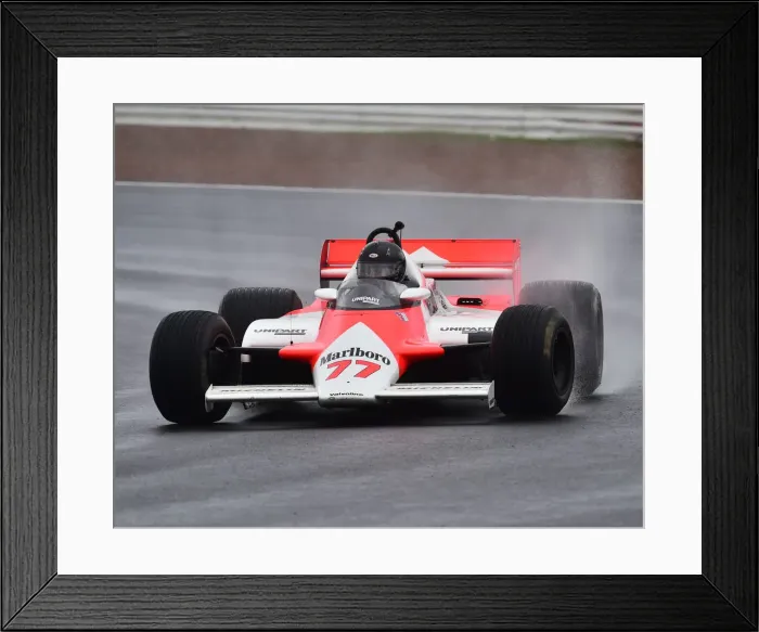 Framed Print : CM29 1090 Steve Hartley, McLaren MP4-1 Framed Print : CM29 1090 Steve Hartley, McLaren MP4-1