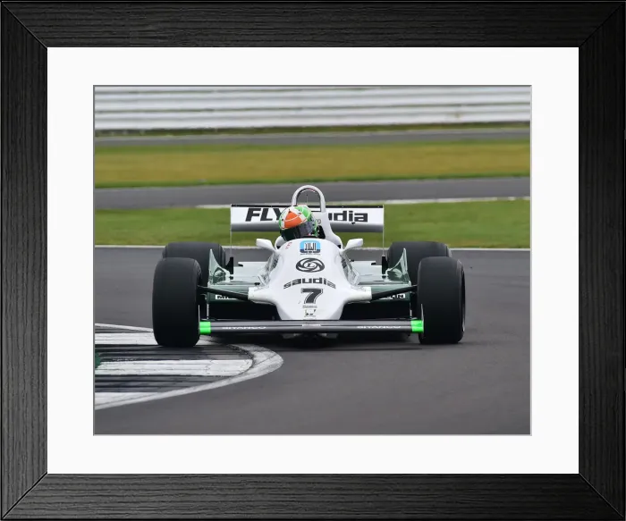 Framed Print : CM29 3098 Mike Cantillon, Williams FW07C Framed Print : CM29 3098 Mike Cantillon, Williams FW07C